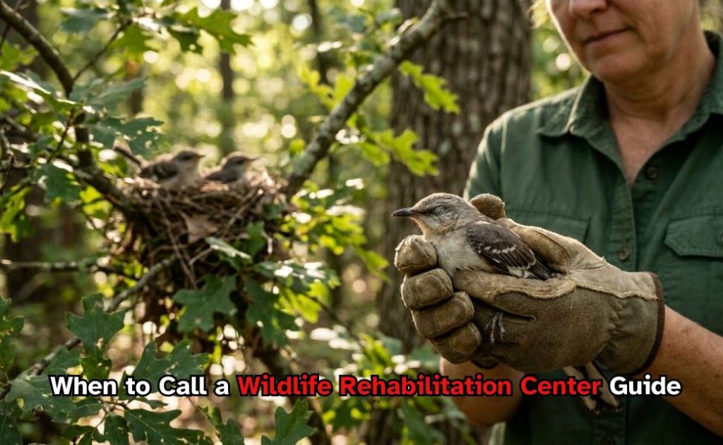When to Call a Wildlife Rehabilitation Center Guide